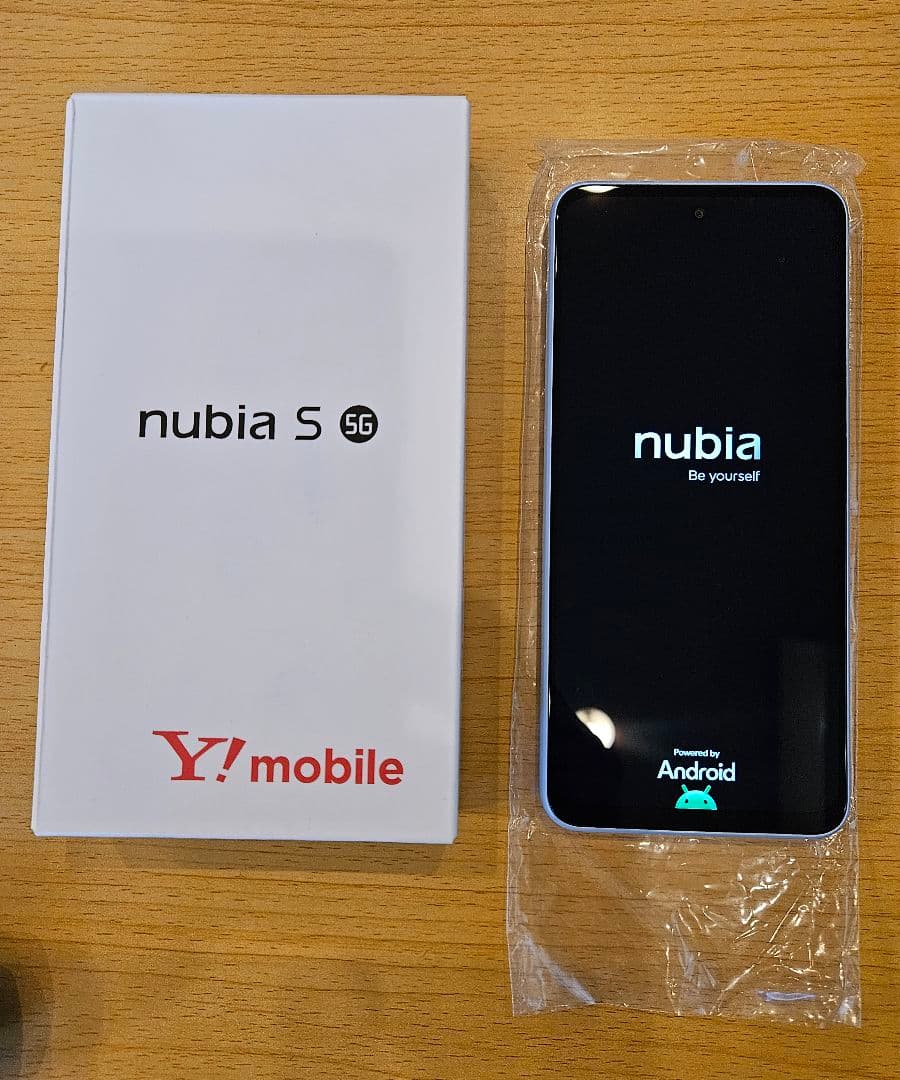 nubia S 5G ライトパープル Y!mobile 本体