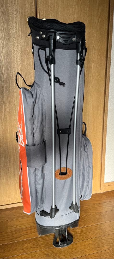 Rough & Swell キャディバッグ グレー・オレンジ - メルカリ