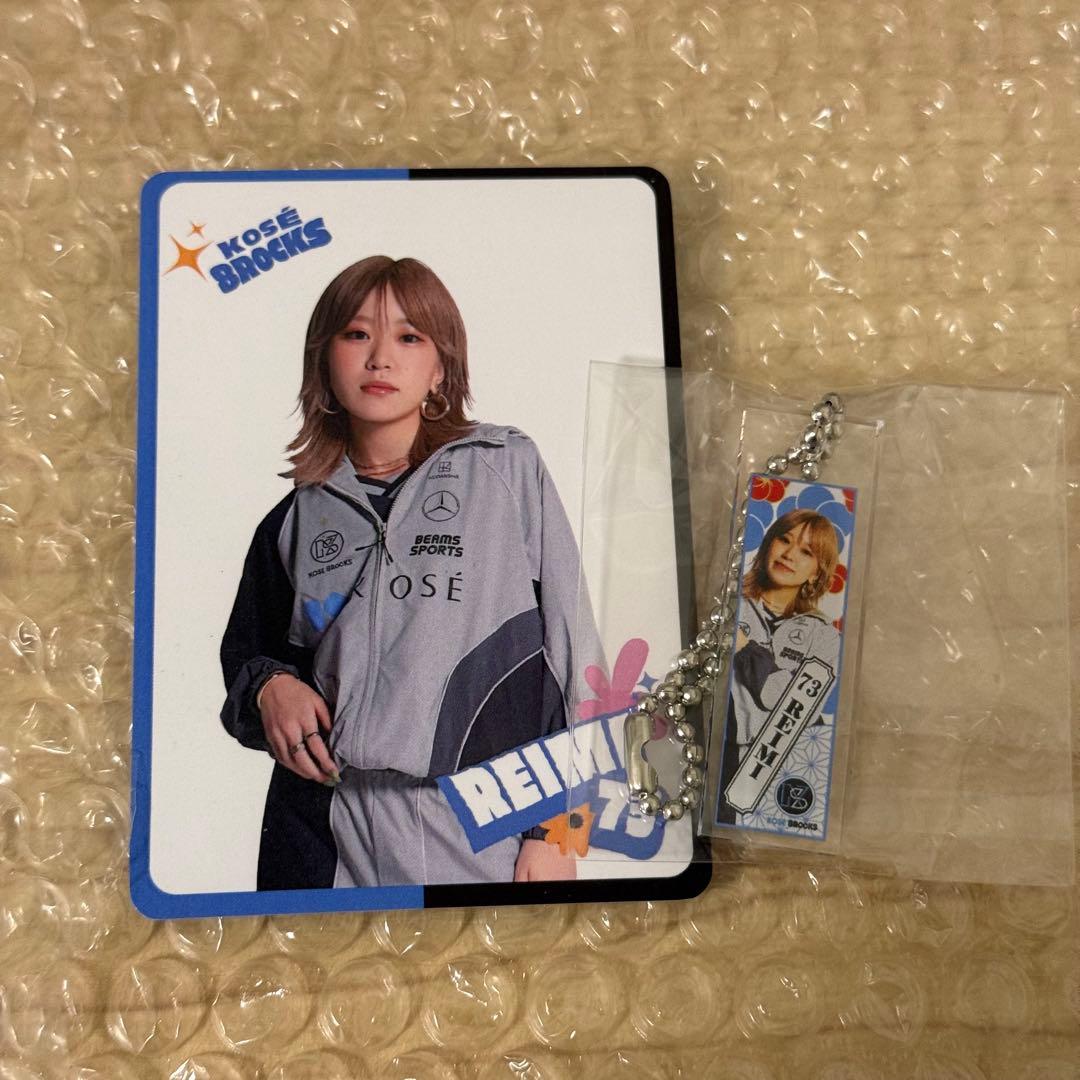 Dリーグ kose8rocks reimi トレカ 千社札キーホルダー - メルカリ
