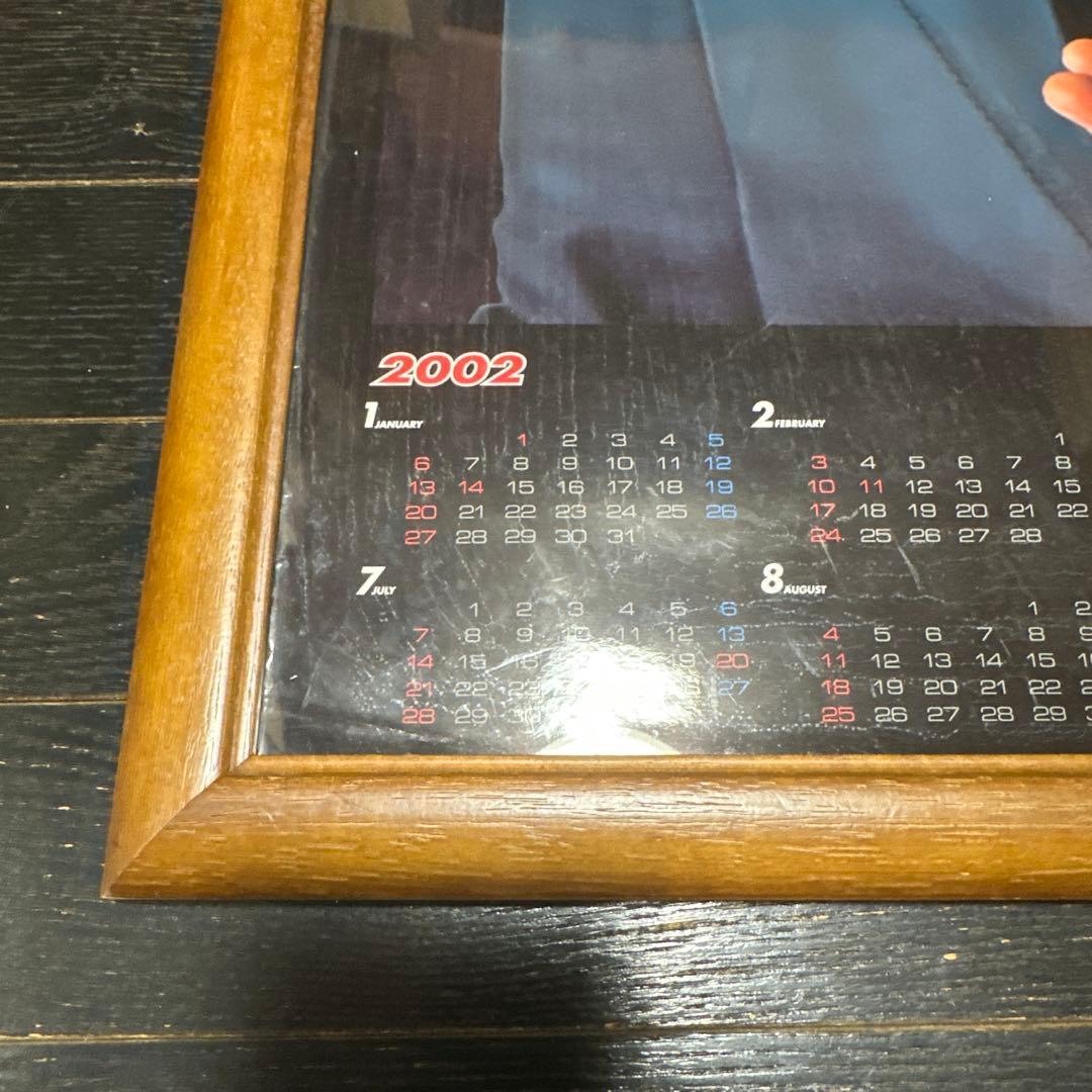 横浜銀蝿　翔　直筆サイン　B2サイズ　ポスター　当時品　額装付き