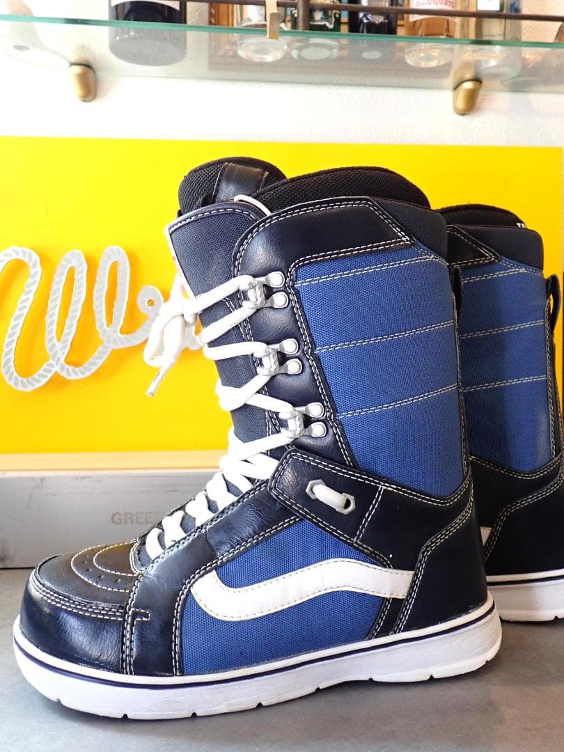 Vans スノーボードブーツ メンズ 26㎝ ハイスタンダード ネイビー