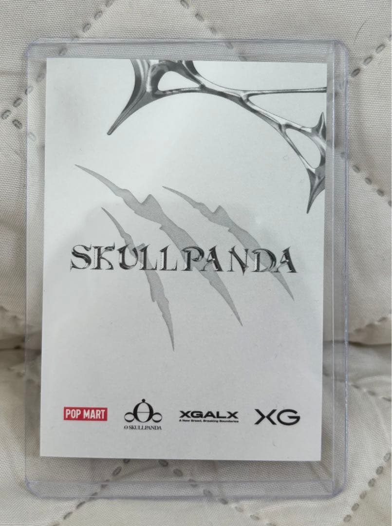 SKULLPANDA XG ぬいぐるみ・マスコット 日本限定　カード付き 美顔