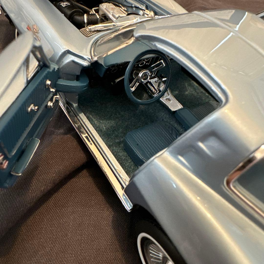 1/24 フランクリンミント 1963 コルベット スティングレイ ミニカー