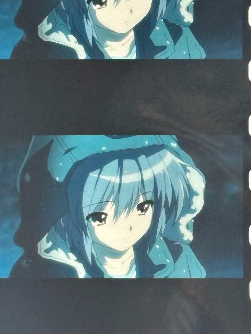 涼宮ハルヒの消失 入場者特典 フィルム 長門有希 アップ 希少シーン