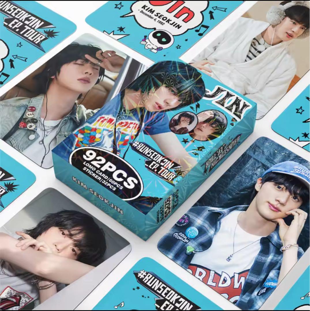BTS ロモカード92PCS RUNSEOKJIN _EP. TOUR ジン - メルカリ