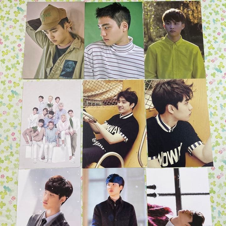 EXO D.O. ギョンス　写真　ポストカード　ポラロイド 色々　71枚セット