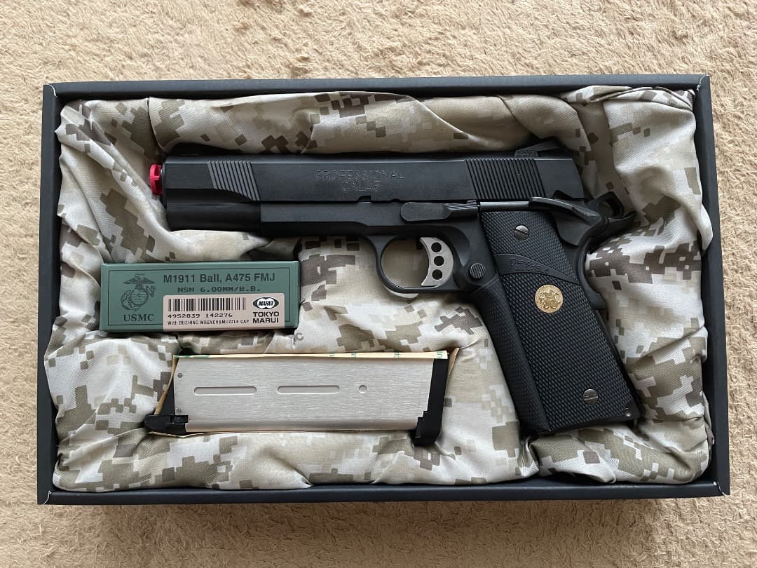 M.E.U. Pistol ガスガン .45口径