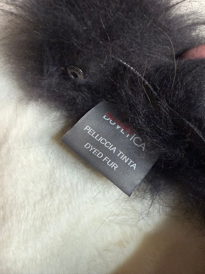 DUVETICA/デュベティカ ダウンロング カシミヤ ラクーンファー脱着