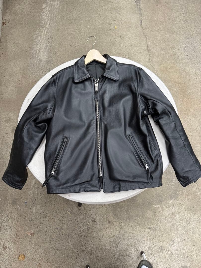 ラングリッツ　langlitz ライダースジャケット　XLサイズ　定価60万超 LANGLITZ LEATHERS（ラングリッツレザーズ）のライダースジャケット