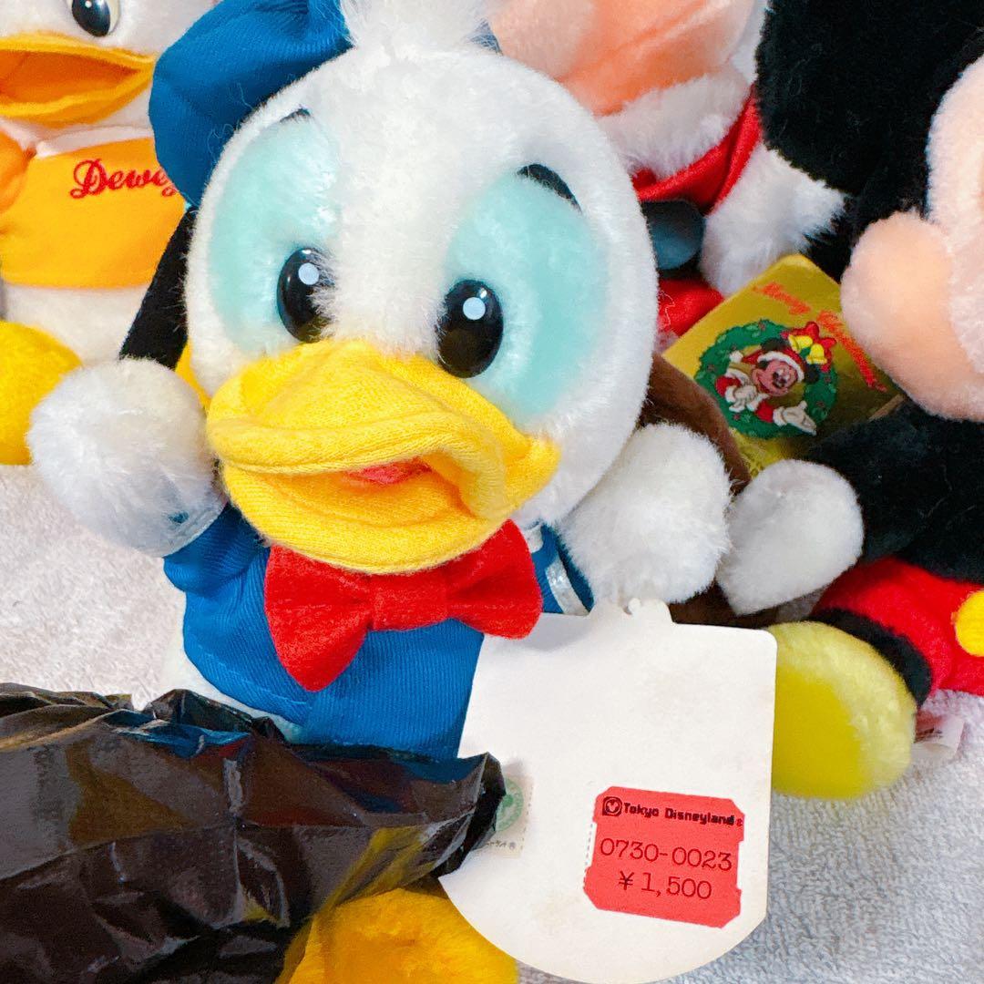 超希少・タグ付】サンアンドスター製☆レトロ サンタミッキー デューイ