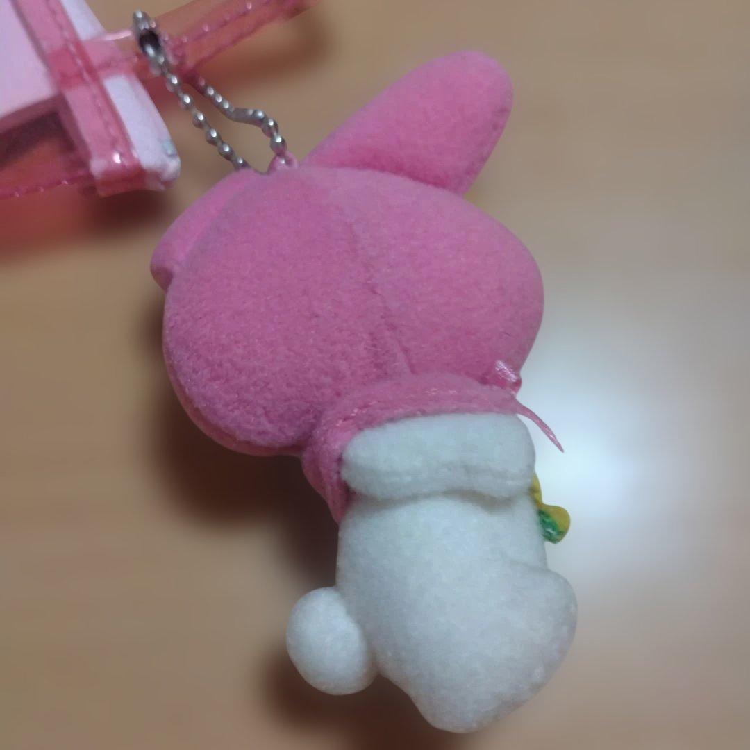 マイメロディ ミニバッグ＆マスコットキーホルダーセット。　　レア