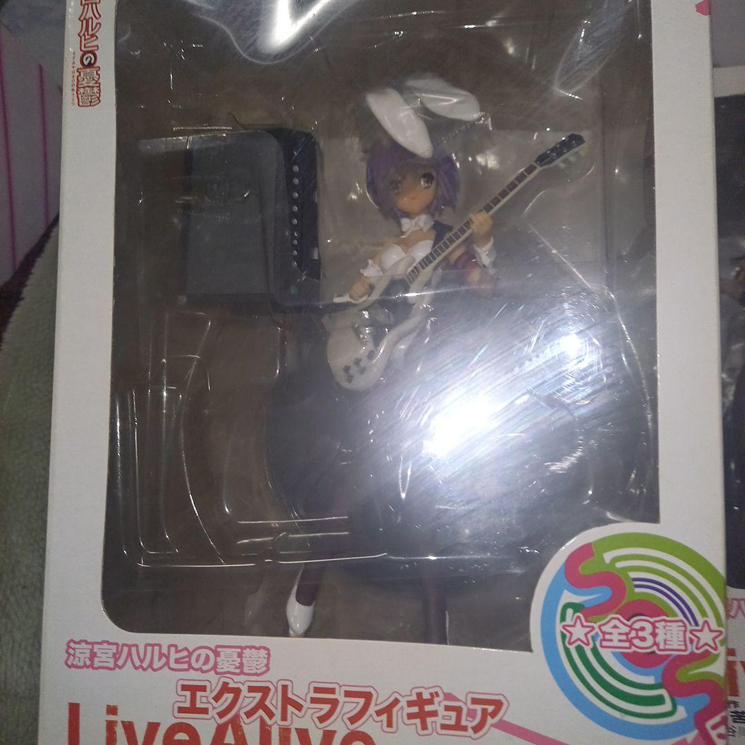 涼宮ハルヒの憂鬱☆エクストラフィギュア☆LiveALive☆2種5点セット