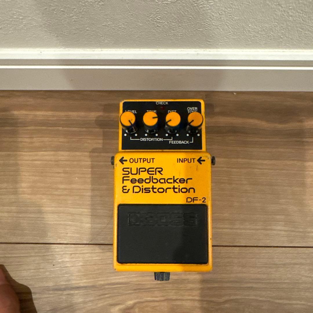 ギター BOSS SUPER Distortion & Feedbacker DF-2 DF-2 SUPER Distortion & Feedbacker (JAPAN/Early Model)