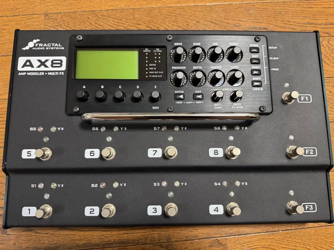 ギター Fractal Audio System AX8 Used Fractal Audio aX8 Effect Processor | Guitar Center
