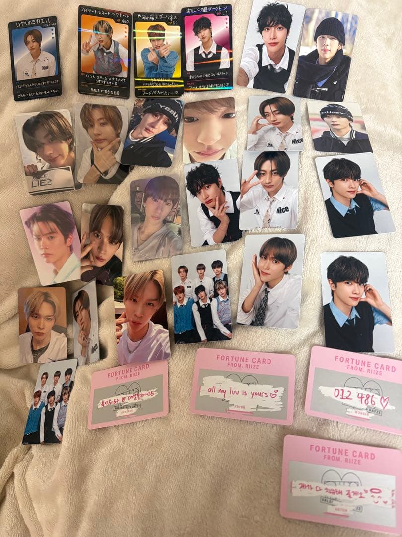 RIIZE アントン　2枚目トレカ　グッズセット