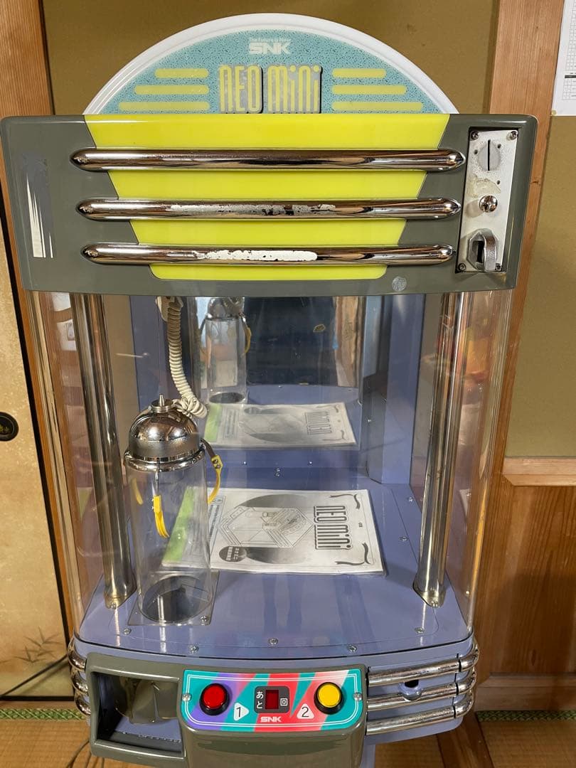 ★最終値下げ★動作確認済み！SNK ネオミニ(パープル) カプセル180個付き！