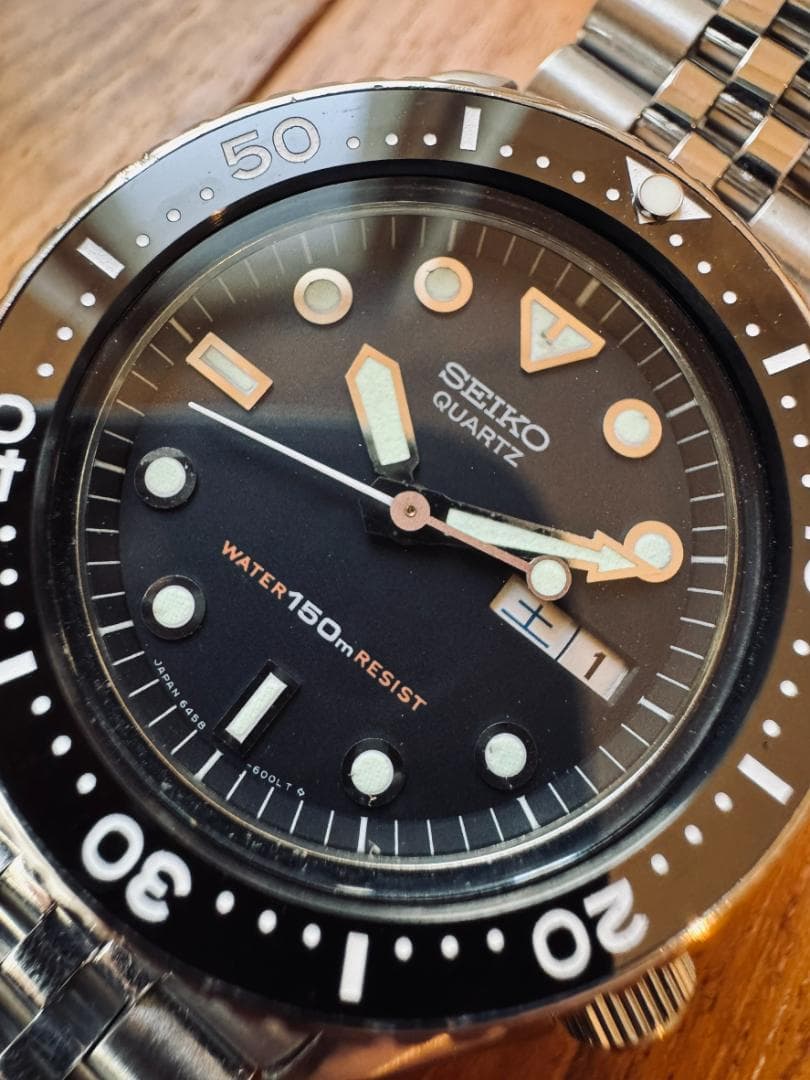 SEIKO 6458-6000 セイコー ダイバー レトロ ジュビリーブレス美品