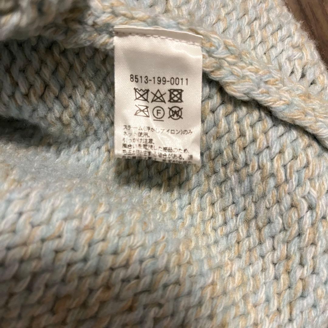 conte コンテ ミックス ボートネックニット - メルカリ