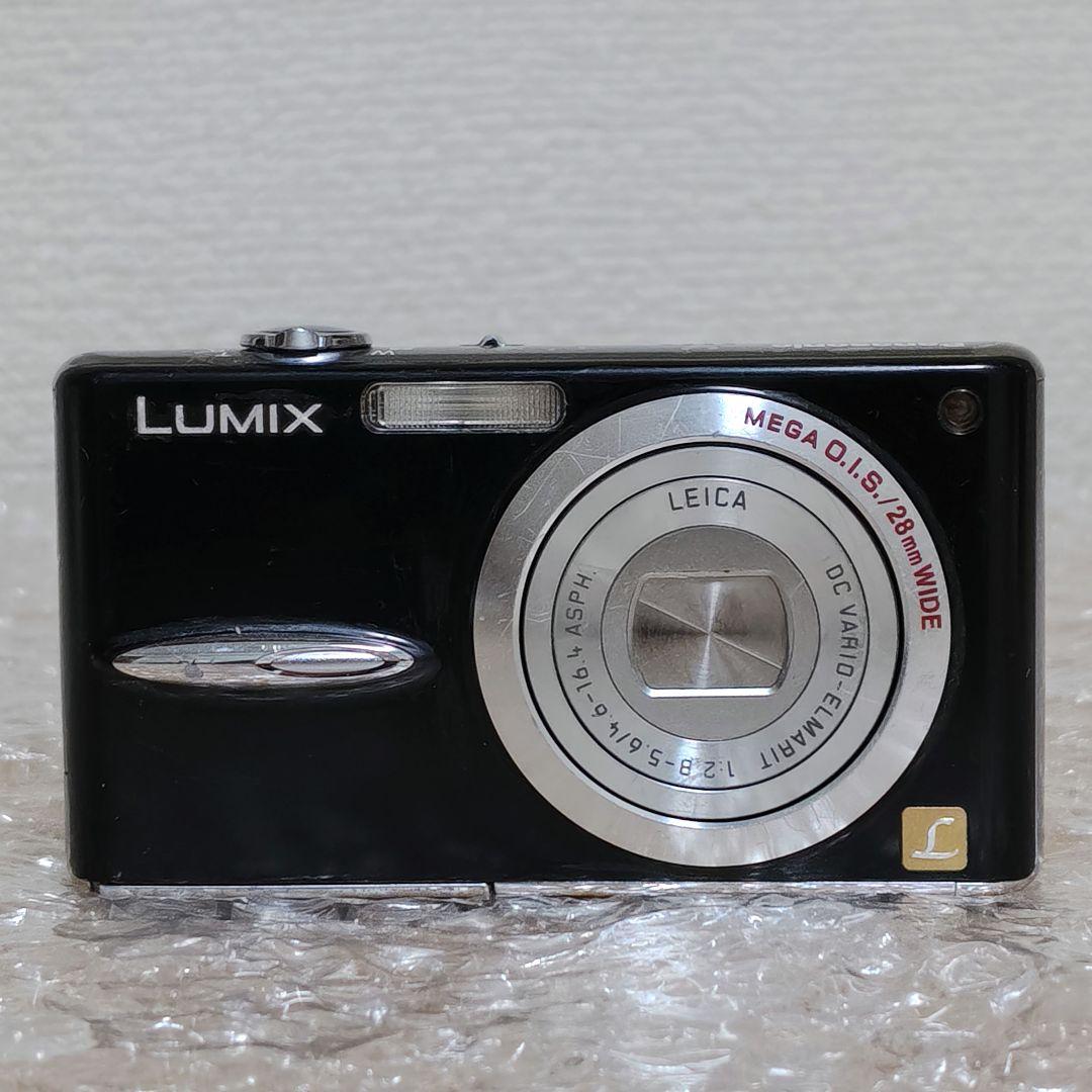 動作確認済 程度良好】パナソニック ルミックス DMC-FX30 デジカメ 黒