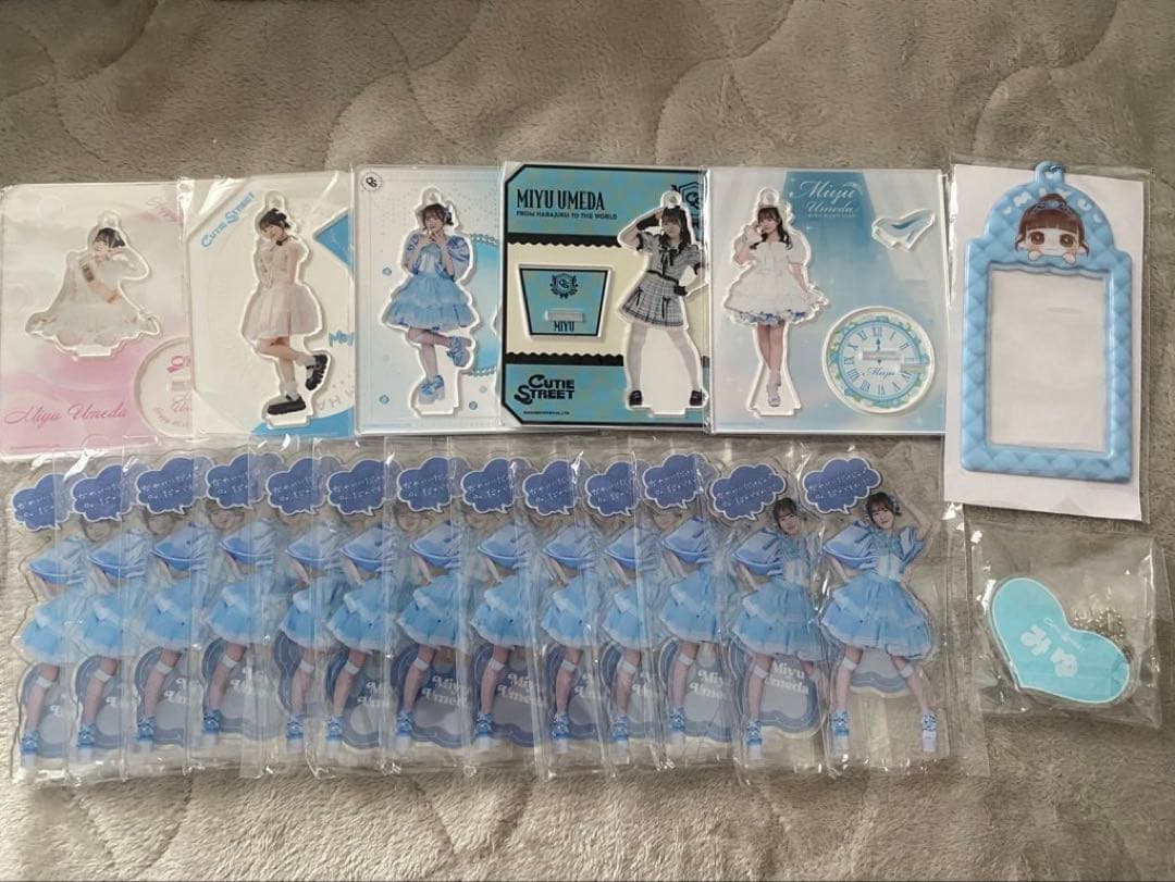 梅田みゆ トレカ アクスタ セット