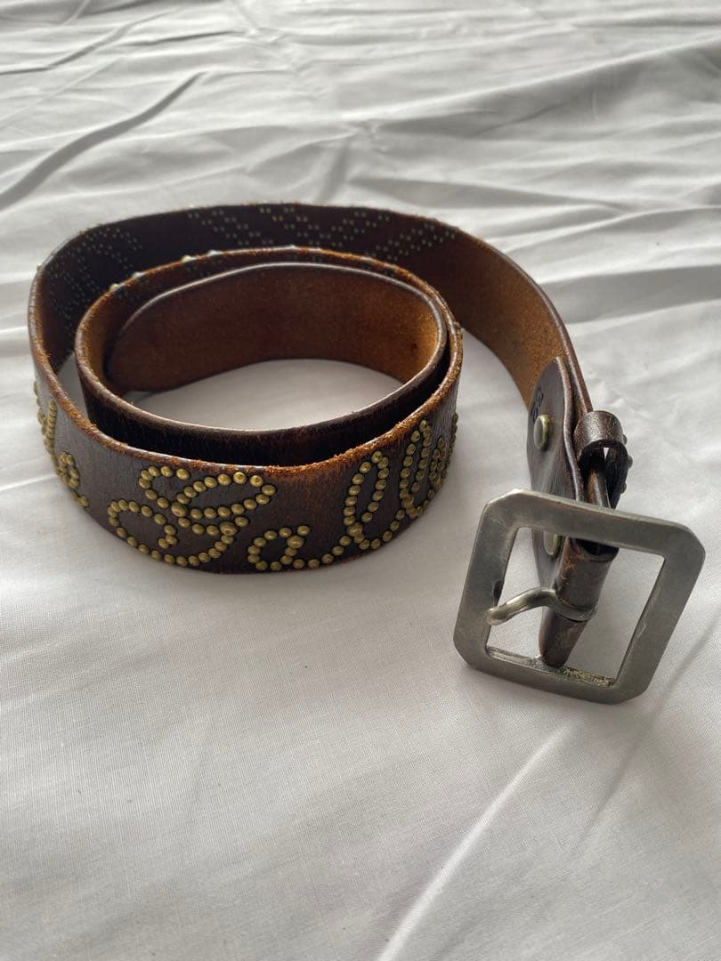 RUDE GALLERY×METAL JACKET スタッズベルト