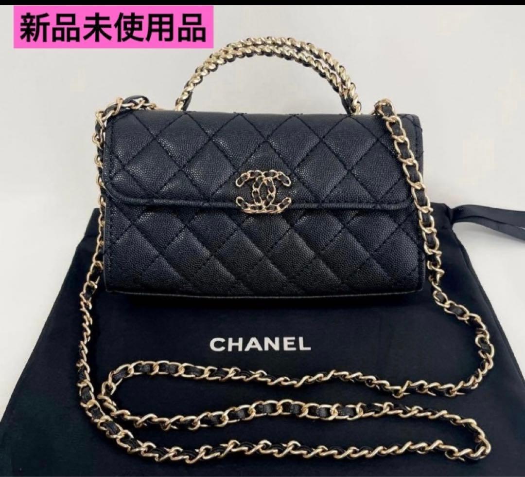新品未使用品CHANEL シャネル　ノベルティ　チェーンショルダーバッグ シャネル ノベルティ チェーンショルダーバッグ CHANEL｜Yahoo!フリマ