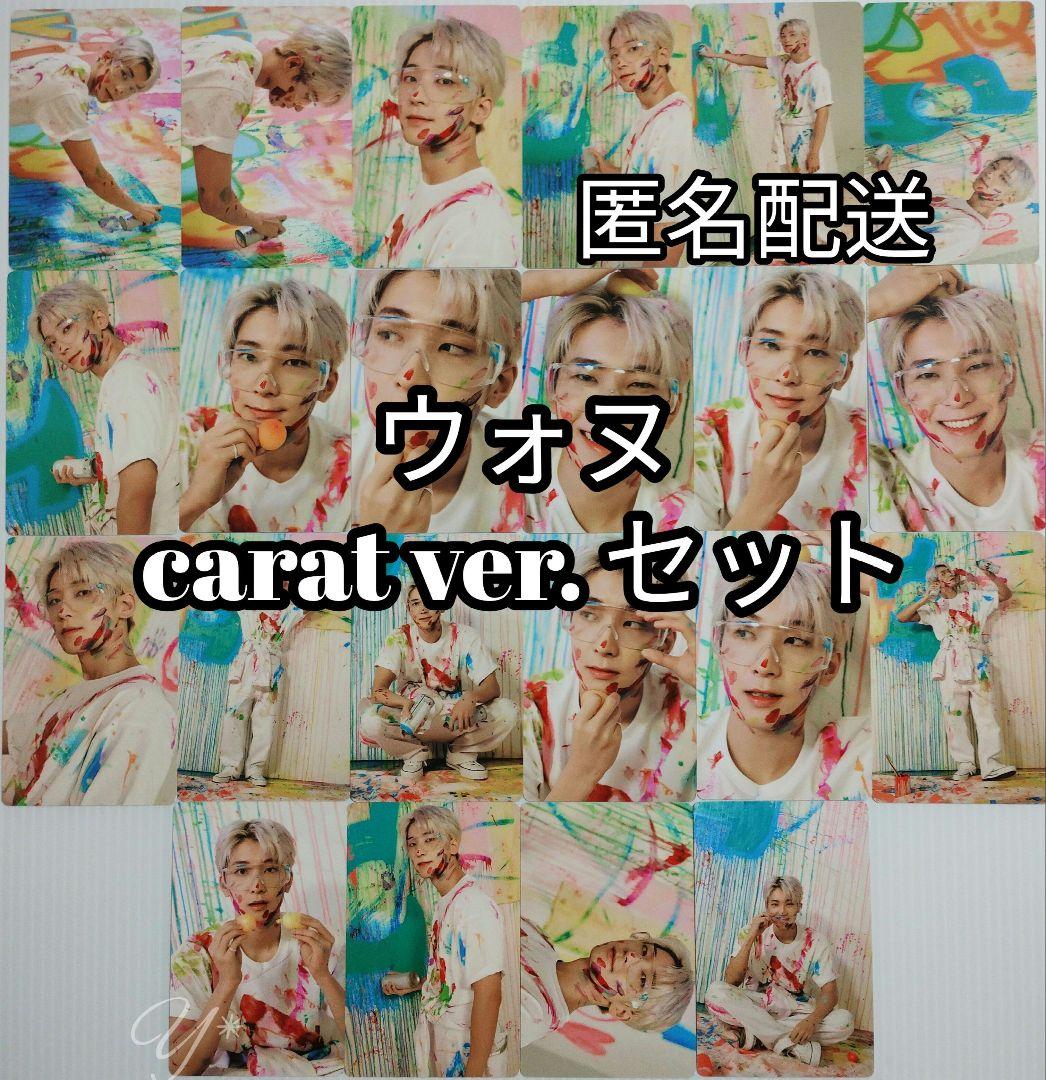 SEVENTEEN ウォヌ face the sun carat盤 トレカセット - メルカリ