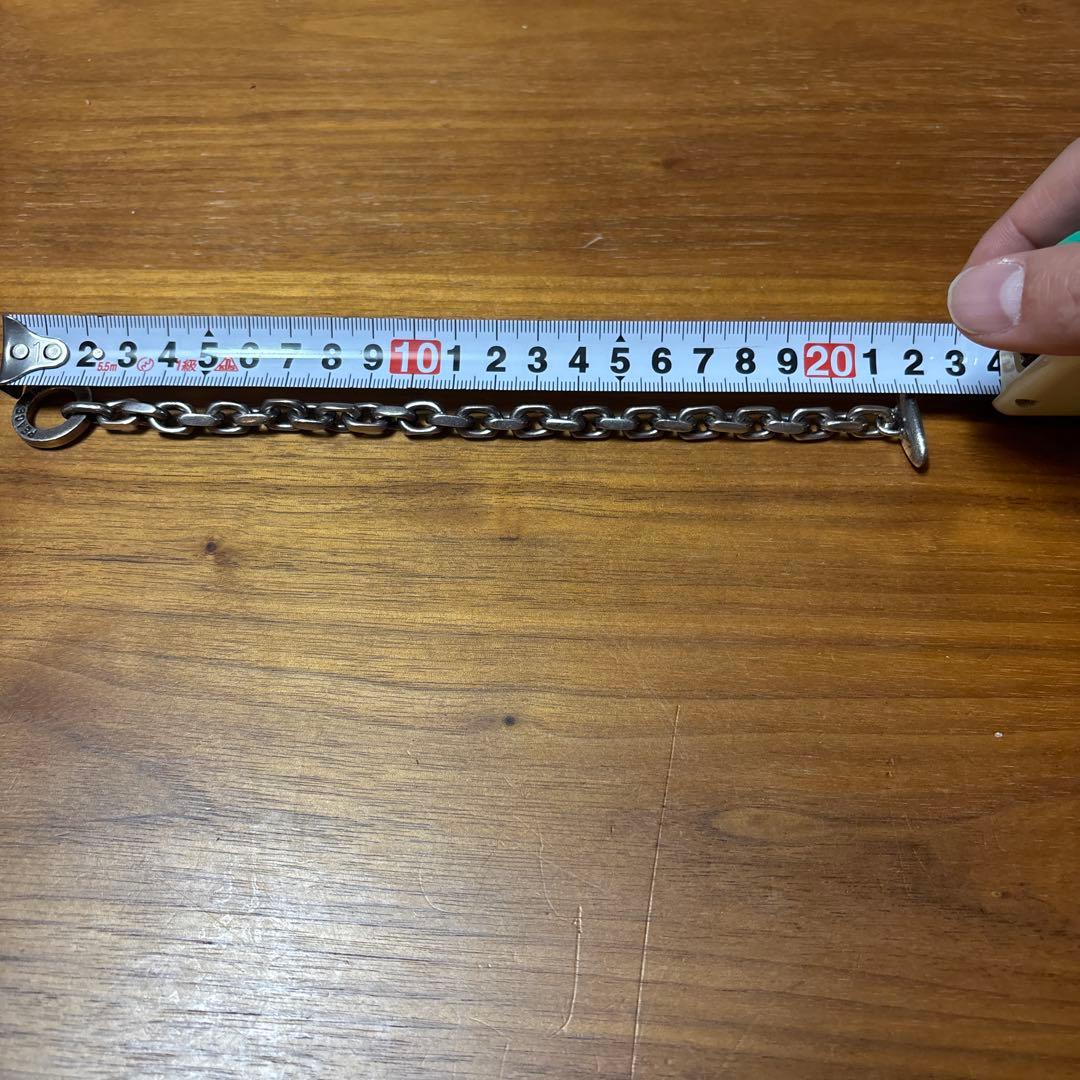 希少 ピースメーカー ブレスレット チェーン 刻印 シルバー925 22cm