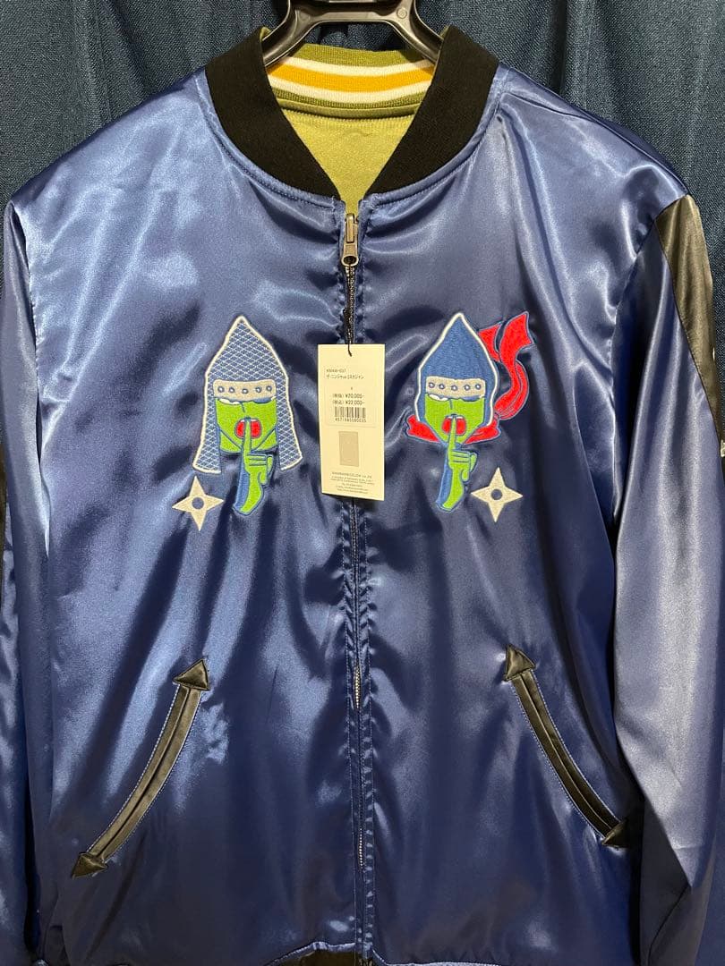 キン肉マン ソルジャーチーム スカジャン リバーシブル Mサイズ - メルカリ