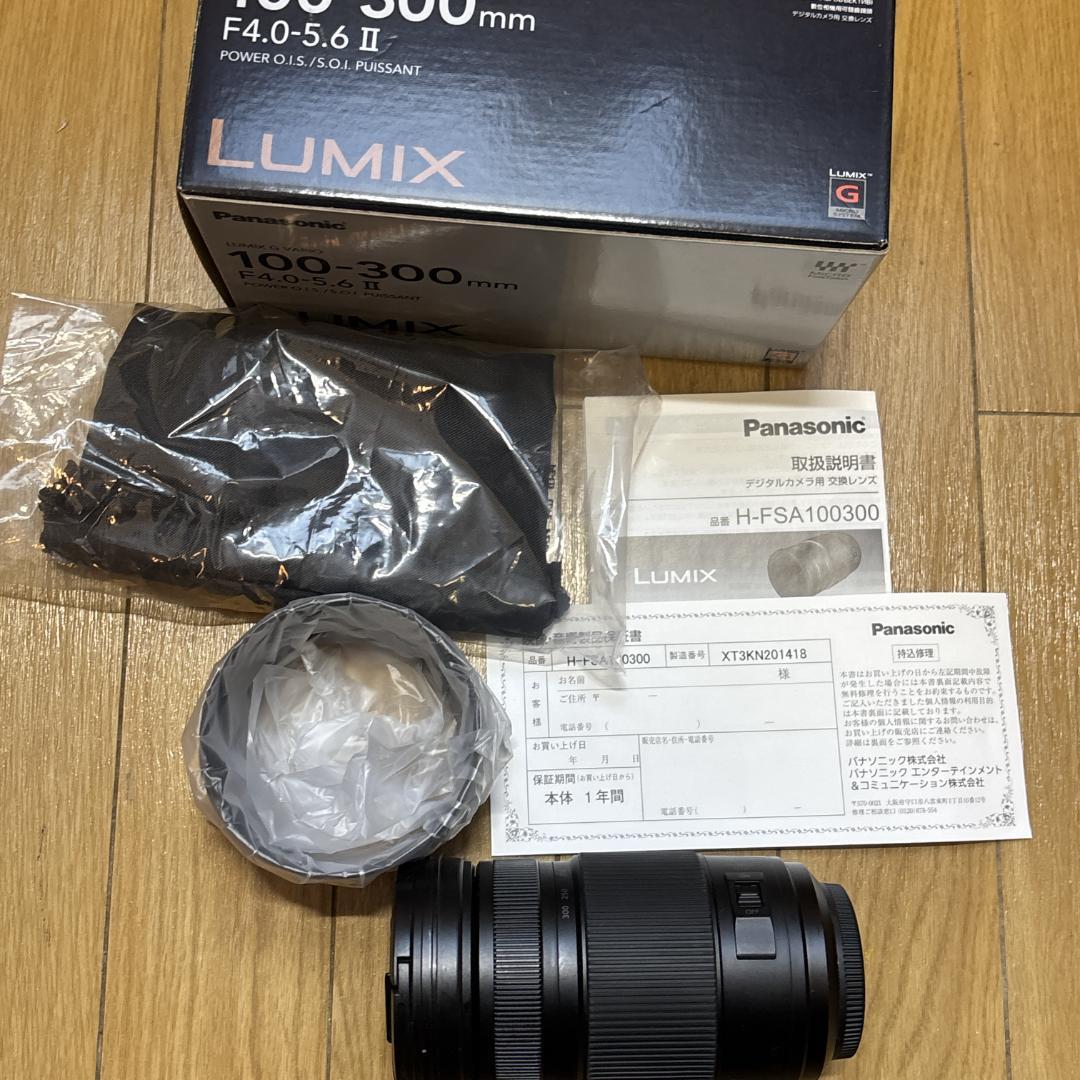 Panasonic LUMIX 100-300mm F4.0-5.6 ズームレン