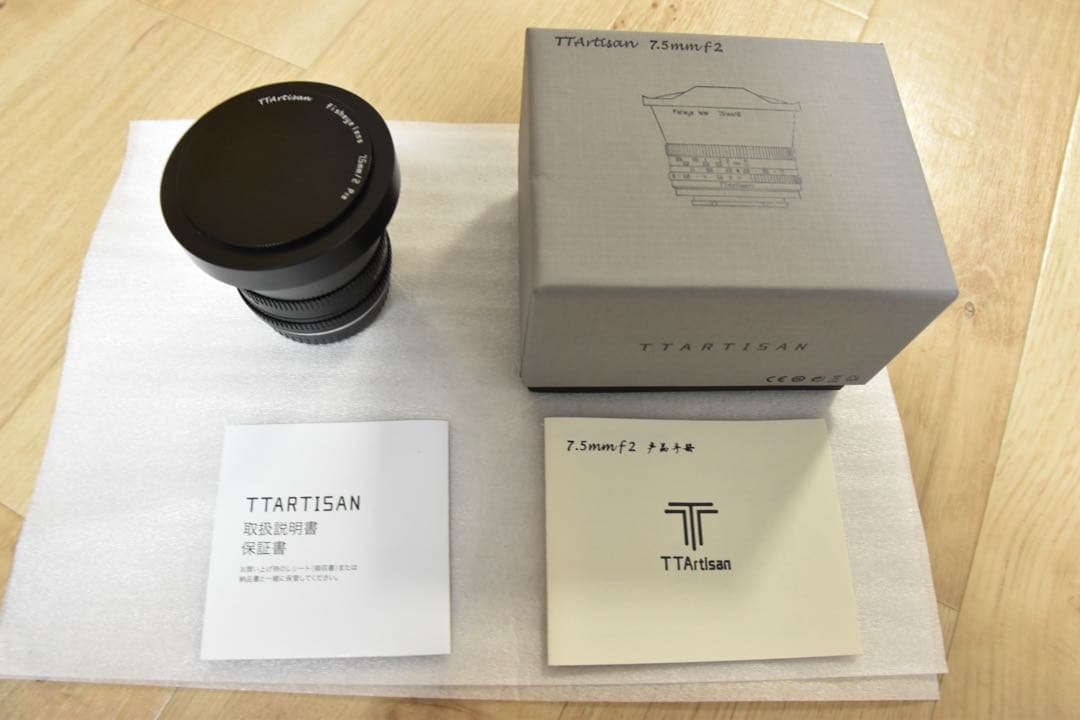 TTArtisan 7.5mm f/2 C 単焦点魚眼レンズ