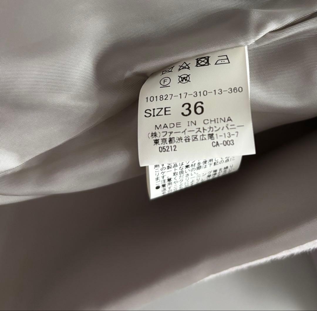 ANAYI フォックスファー付きダッフルコート 36 - メルカリ