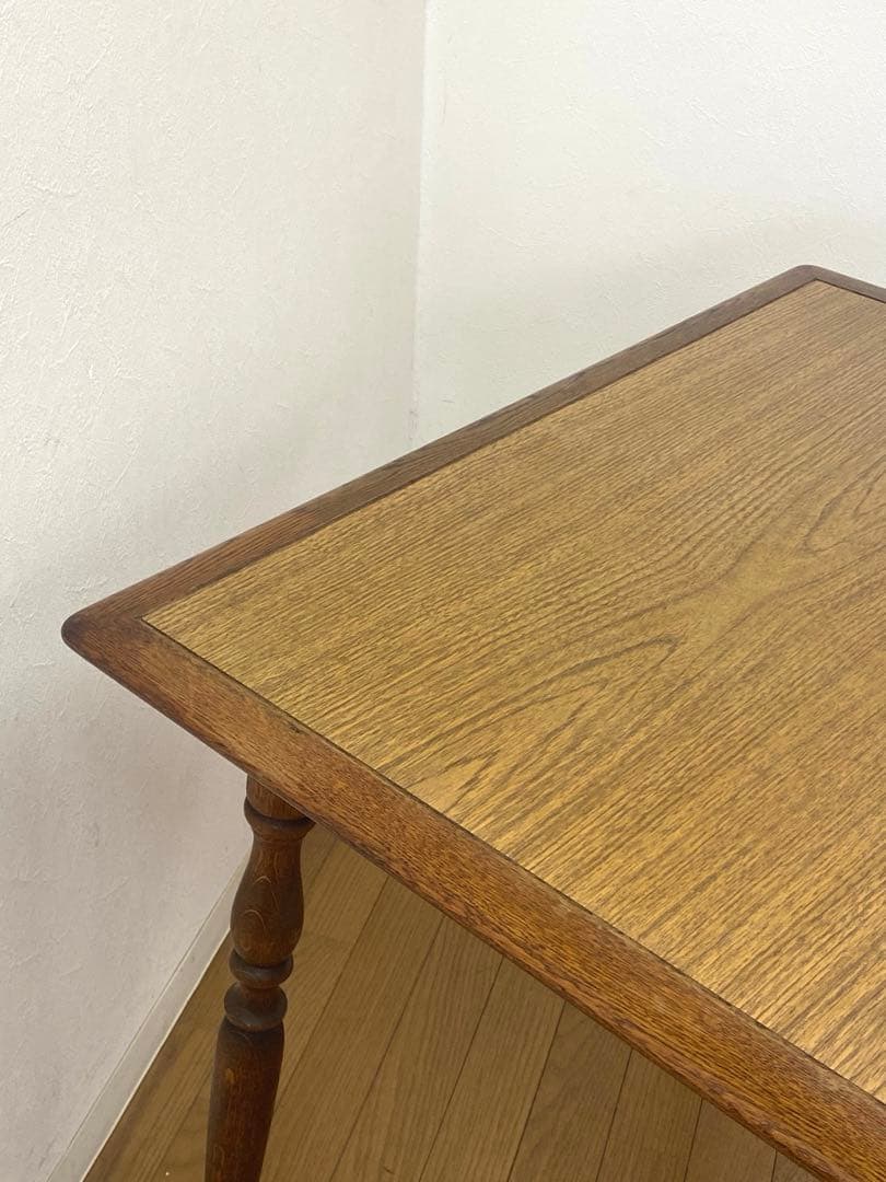 アンティーク レトロ 飛騨産業 キツツキ ダイニング テーブル インテ