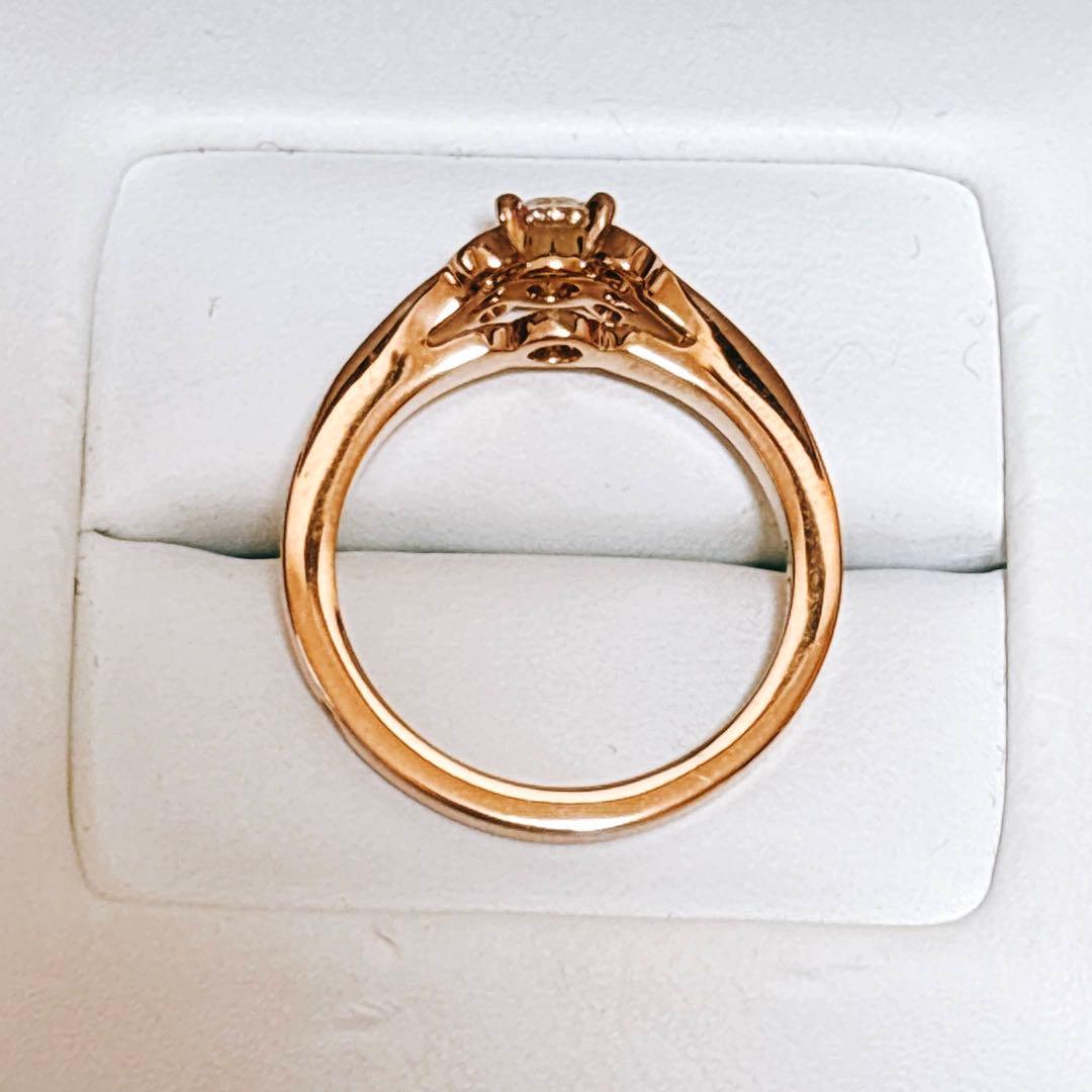 【正規品】Cartier バレリーナリング 7号 0.24ct ピンクゴールド