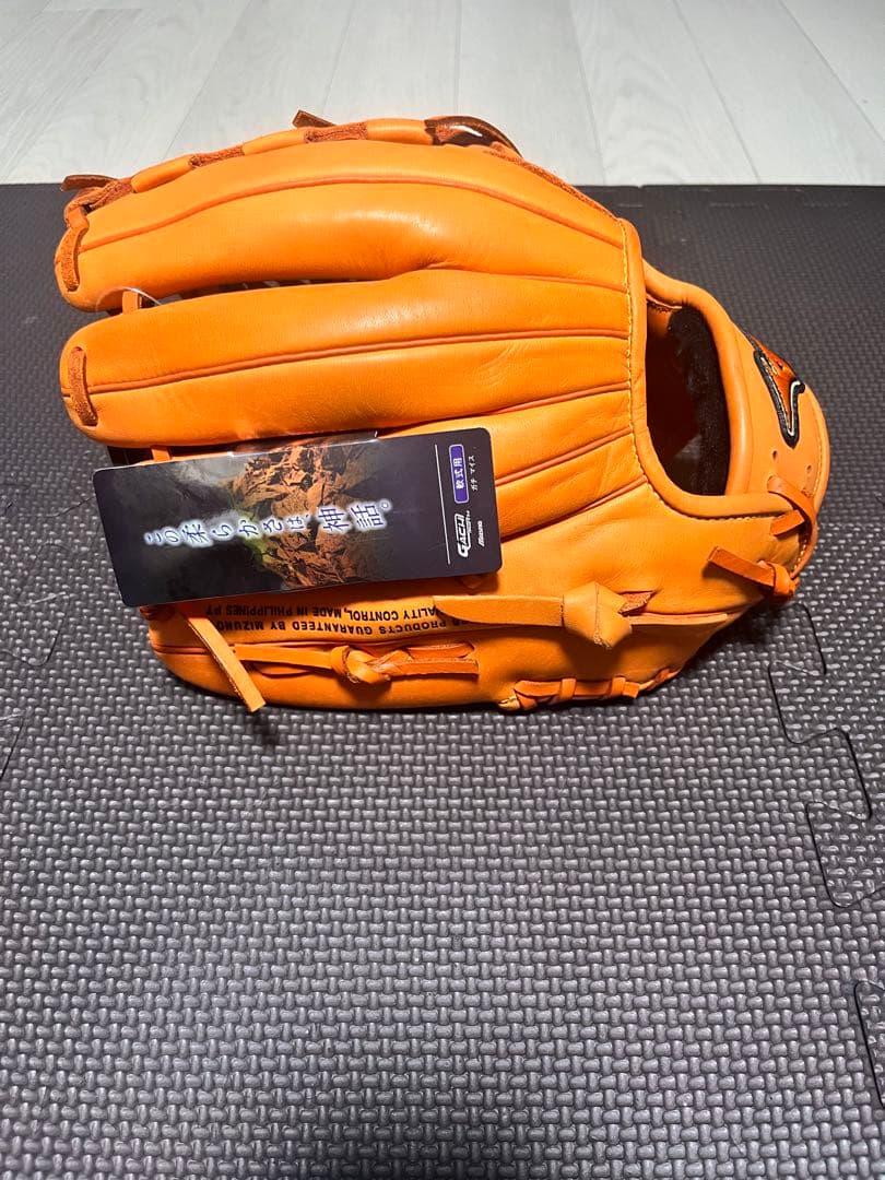 最終値下げ！】MIZUNO GACHI MYTH 軟式グローブ オレンジ - メルカリ