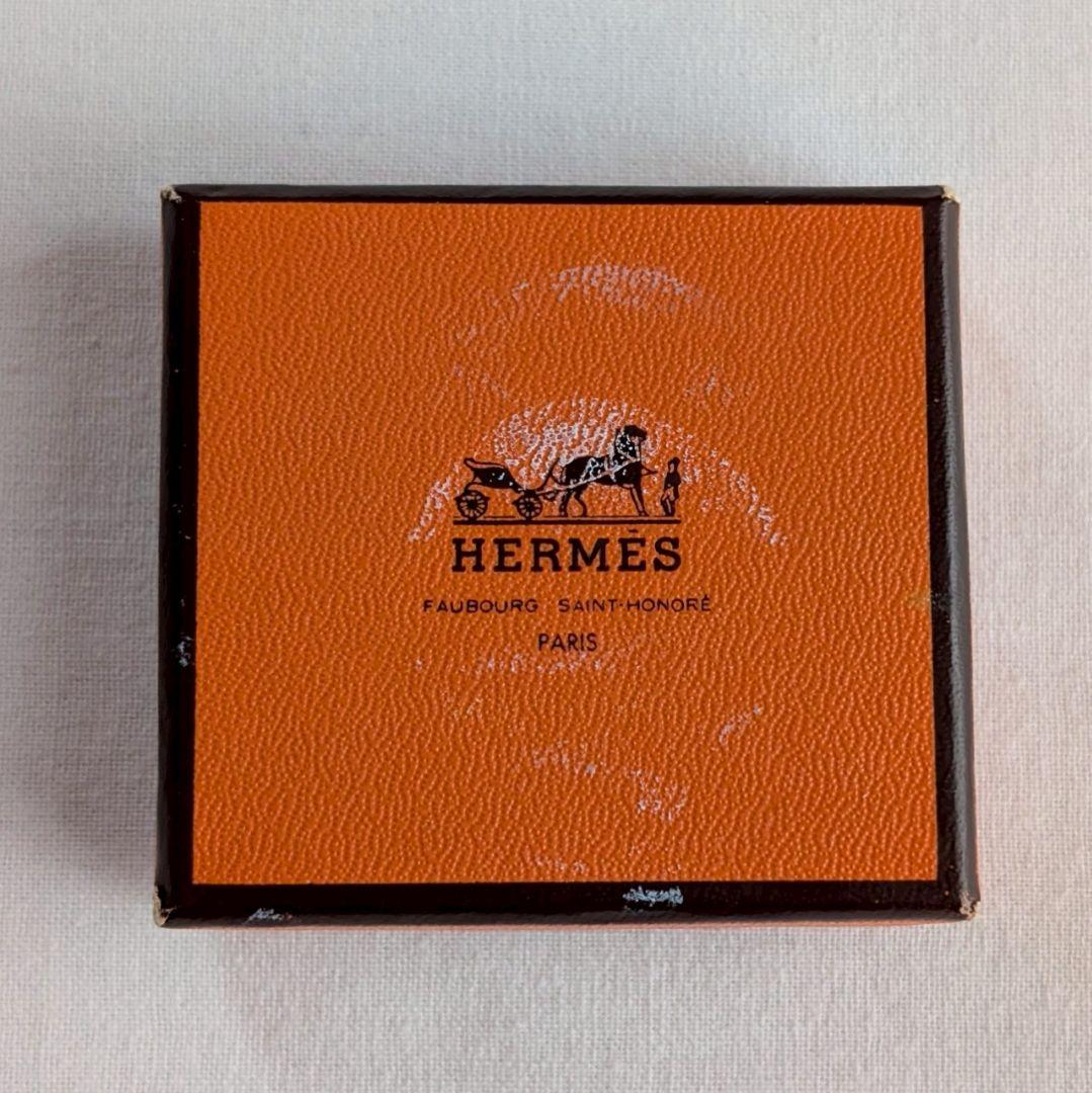 【美品】Hermes エルメス スカーフリング 《ブーエ》 GP