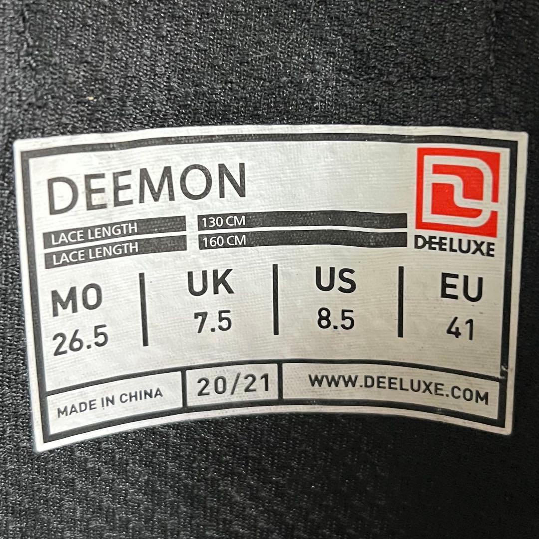 【即日発送】スノボ　DEELUXE DEEMON 26.5cm 20-21モデル