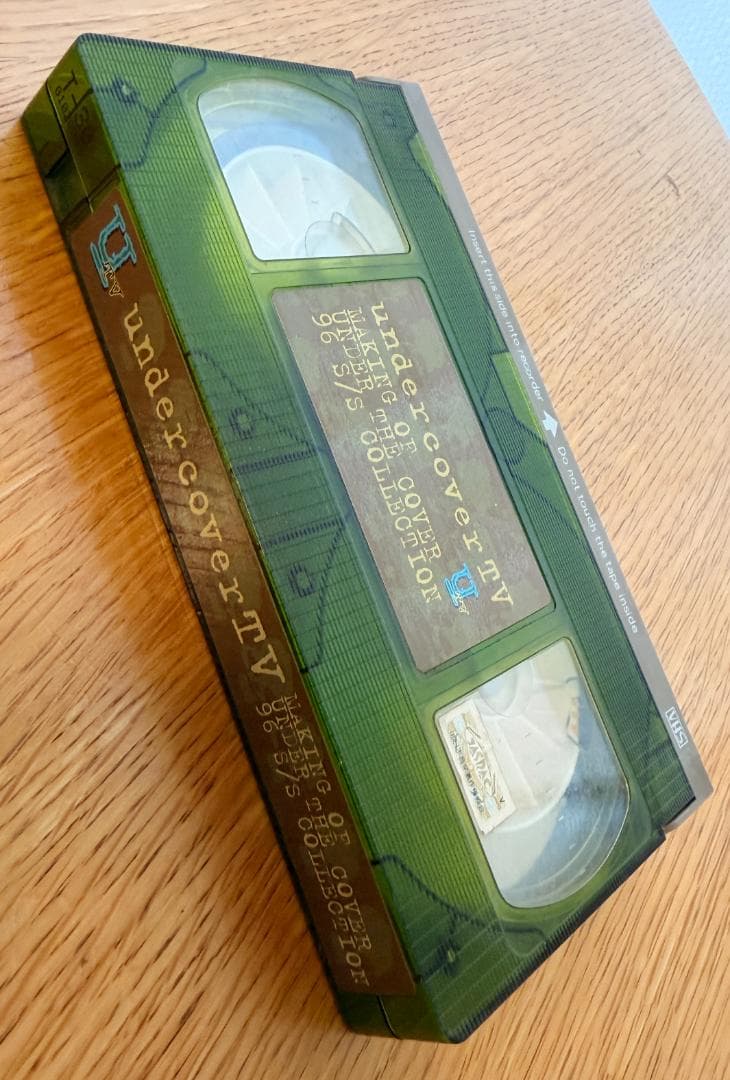 UNDERCOVER undercoverTV 96SS アンダーカバーVHS