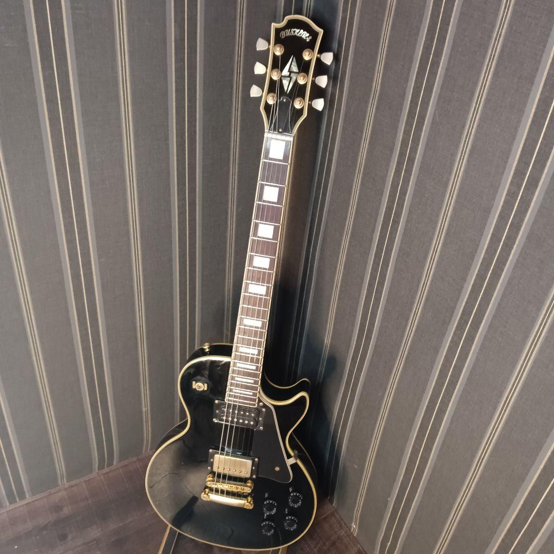 希少 初期ロゴ Busker's バスカーズ レスポールカスタム エレキギター