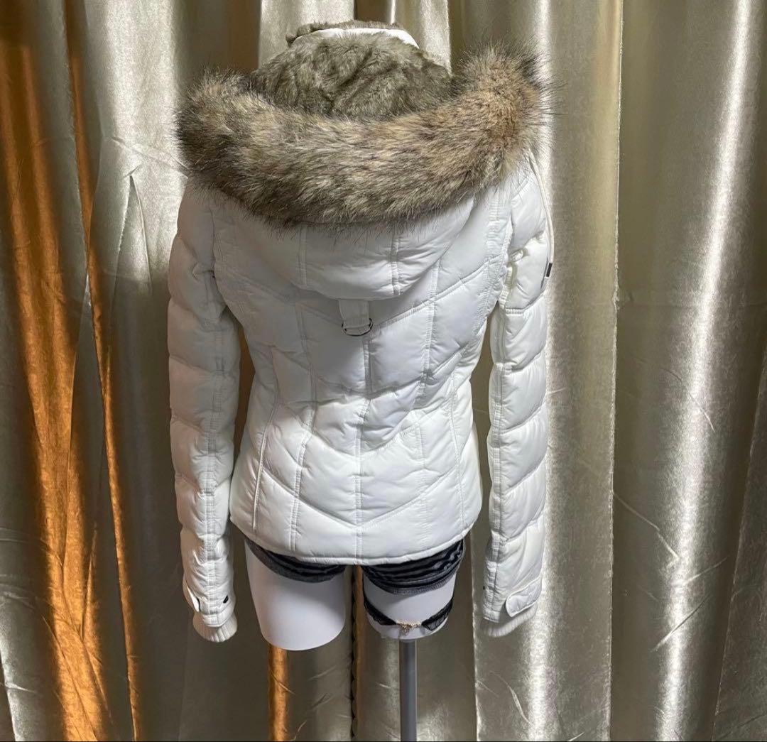 花*子様 グランジ ファージャケット y2k ダウンジャケット - メルカリ