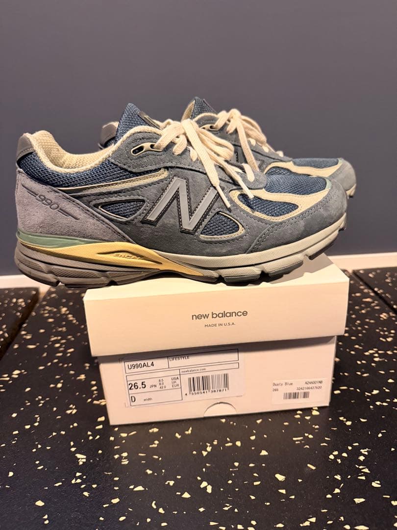 靴 AURALEE New Balance 990v4 26.5cm