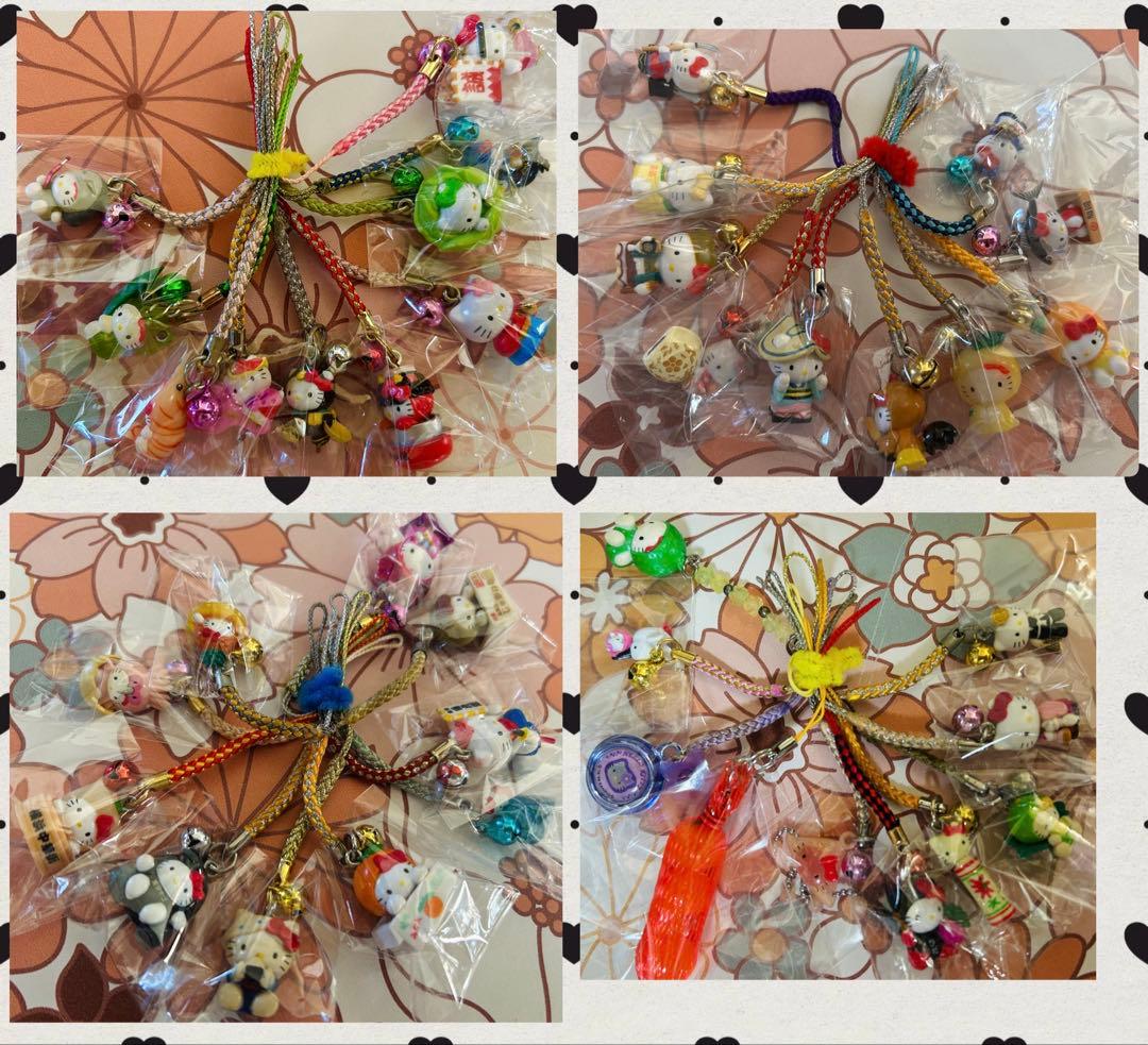 ご当地キティ　根付け・ストラップ・チャーム・ボールペン他　180個＋おまけ