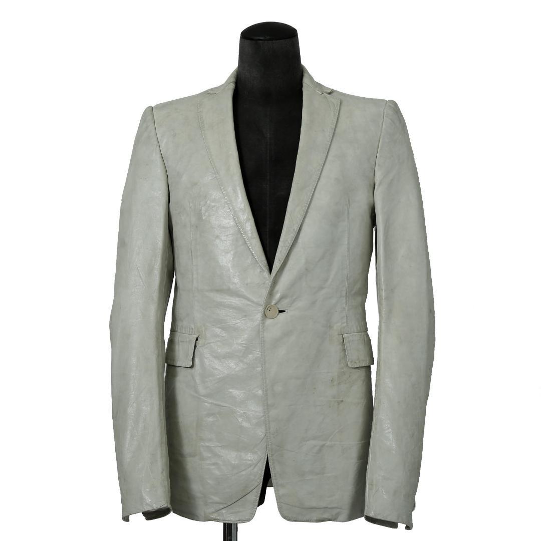 CAROL CHRISTIAN POELL スピンエルボー レザージャケット PINCH SEAM 2 ZIP FENCING LEATHER JACKET / CAROL CHRISTIAN POELL