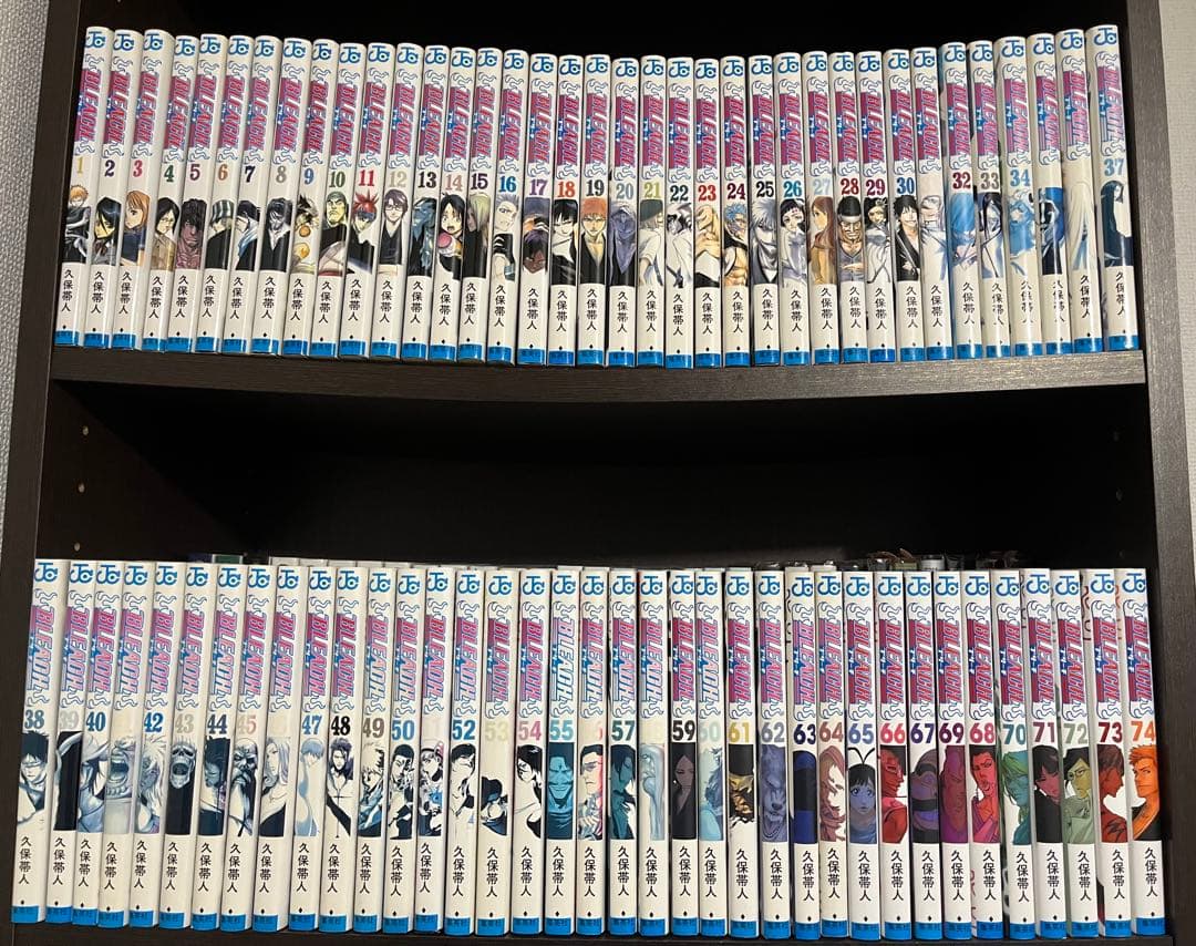BLEACH　ブリーチ　1～74巻　全巻セット　久保帯人 楽天市場】BLEACH ブリーチ 1巻～74巻 セット （完結） 全巻 集英社