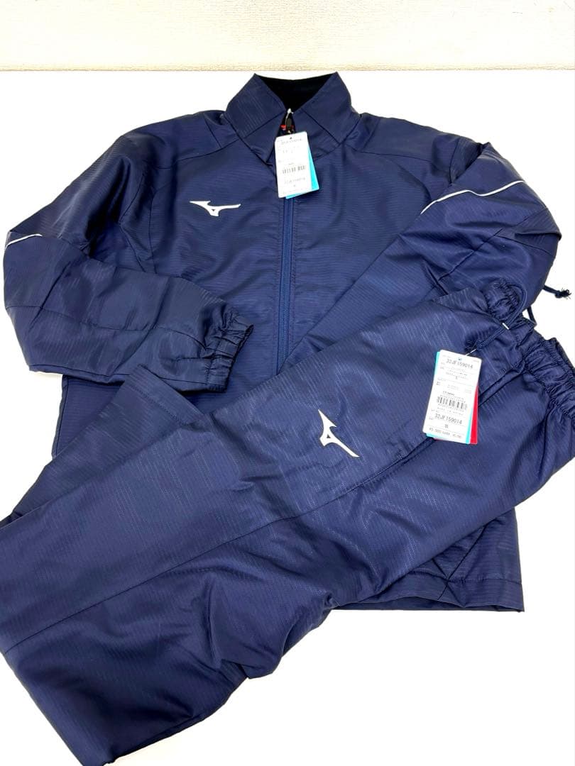 新品未使用✳︎Mizuno ネイビー ジャージ上下セットSサイズ Amazon | [ミズノ] ジャージ メンズ 上下セット P2MCB090 ネイビー S