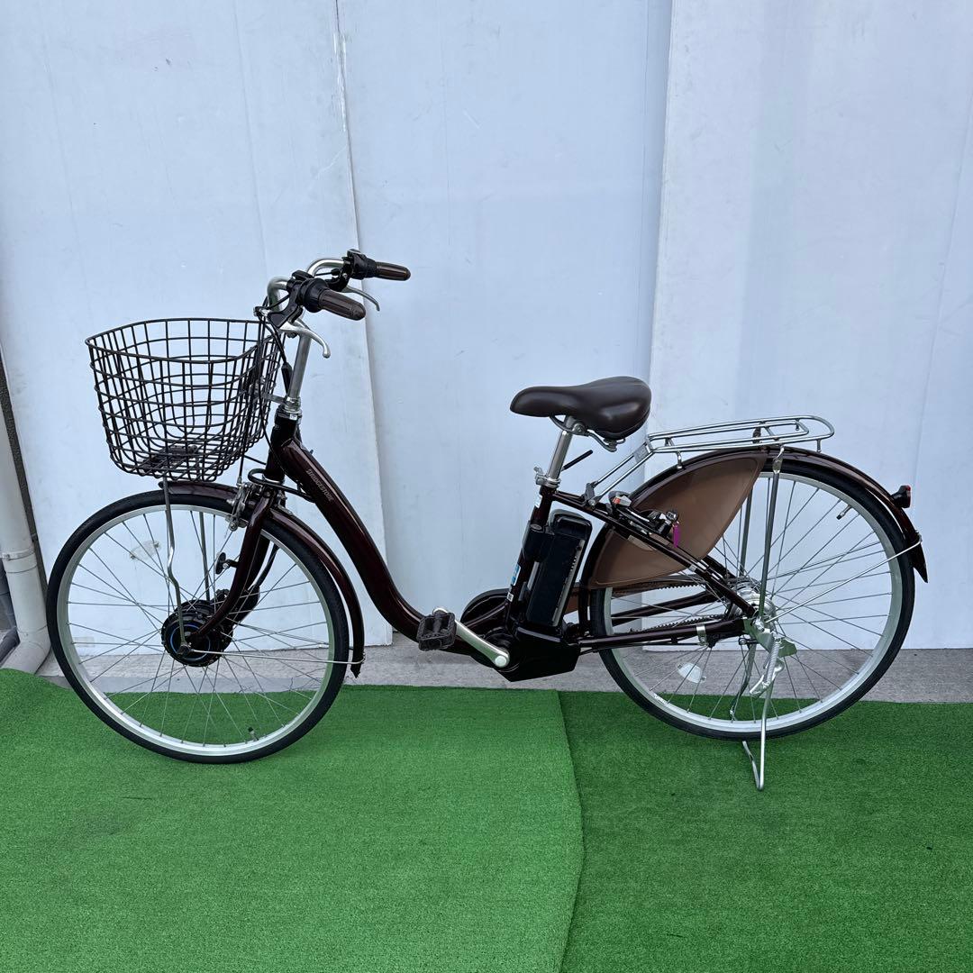 ブリヂストン アルベルト新型電動アシスト自転車26インチ ブラウン Albelt (地域限定販売) 電動アシスト自転車 ブリヂストン アルベルトe
