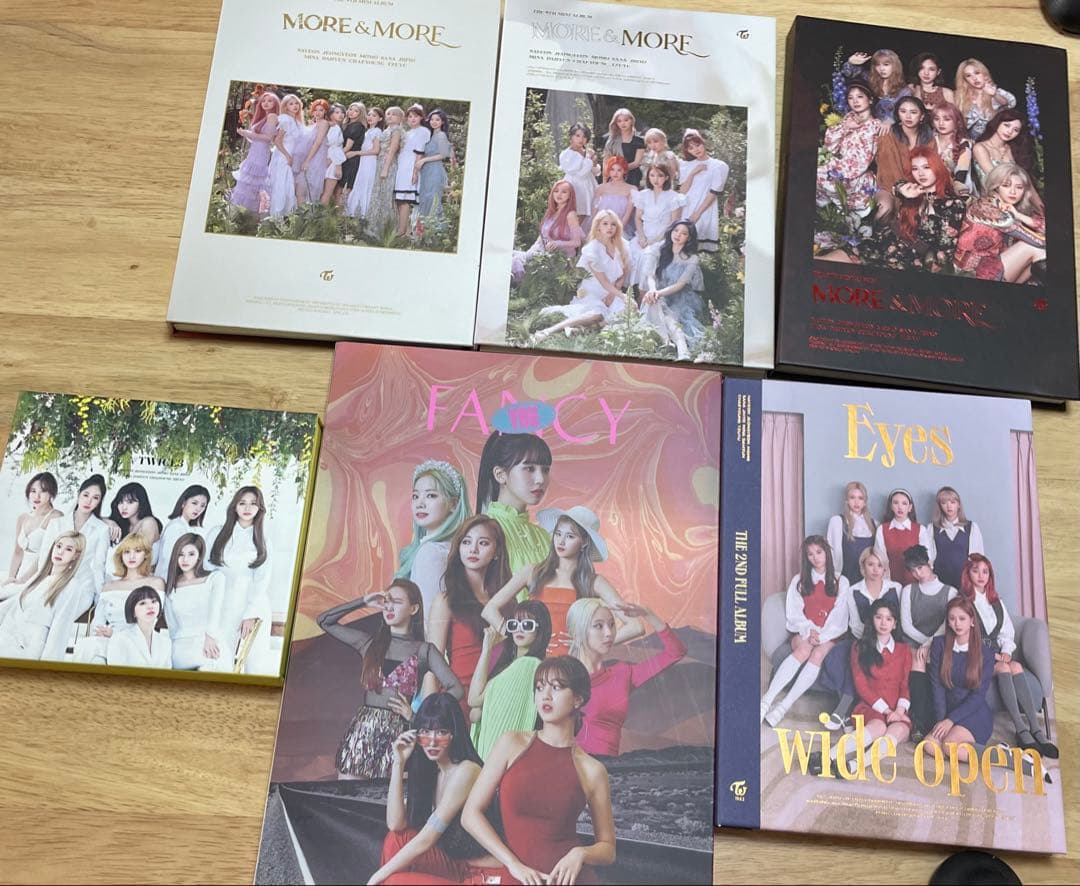 TWICE アルバム 6枚セットトレカ約65枚 まとめ売り - メルカリ
