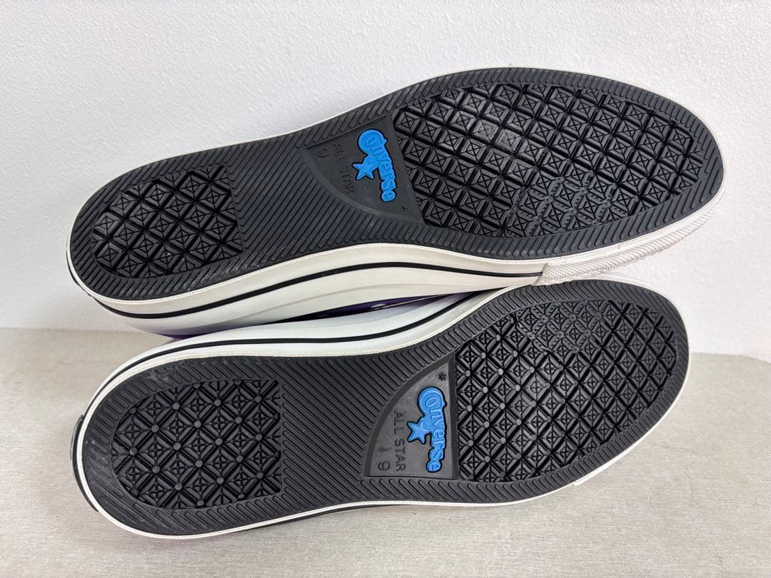 【未使用級】コンバース オールスター100 HI パープル 27.5cm タグ付