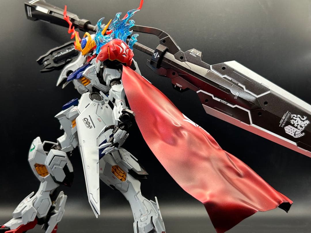 MG ガンダムバルバトスルプス 拡張パーツセット 塗装済み完成品マント