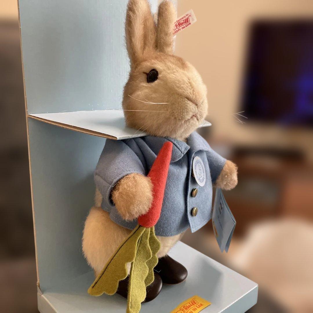 新品　シュタイフ/Steiff 2002年限定★「ピーターラビット生誕100周年
